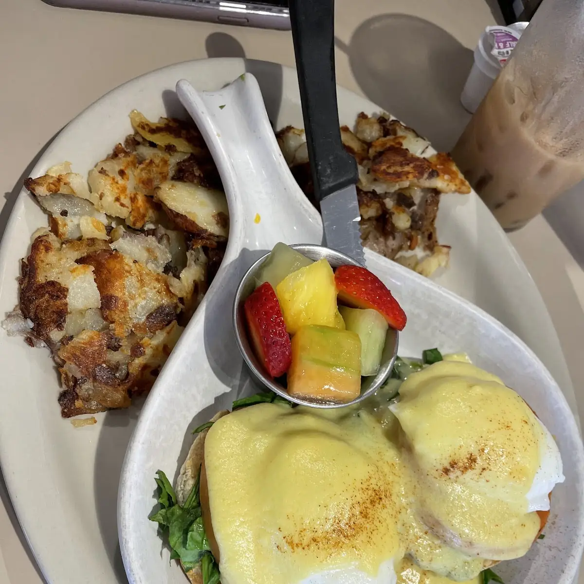 Eggs Benedict with Spinach