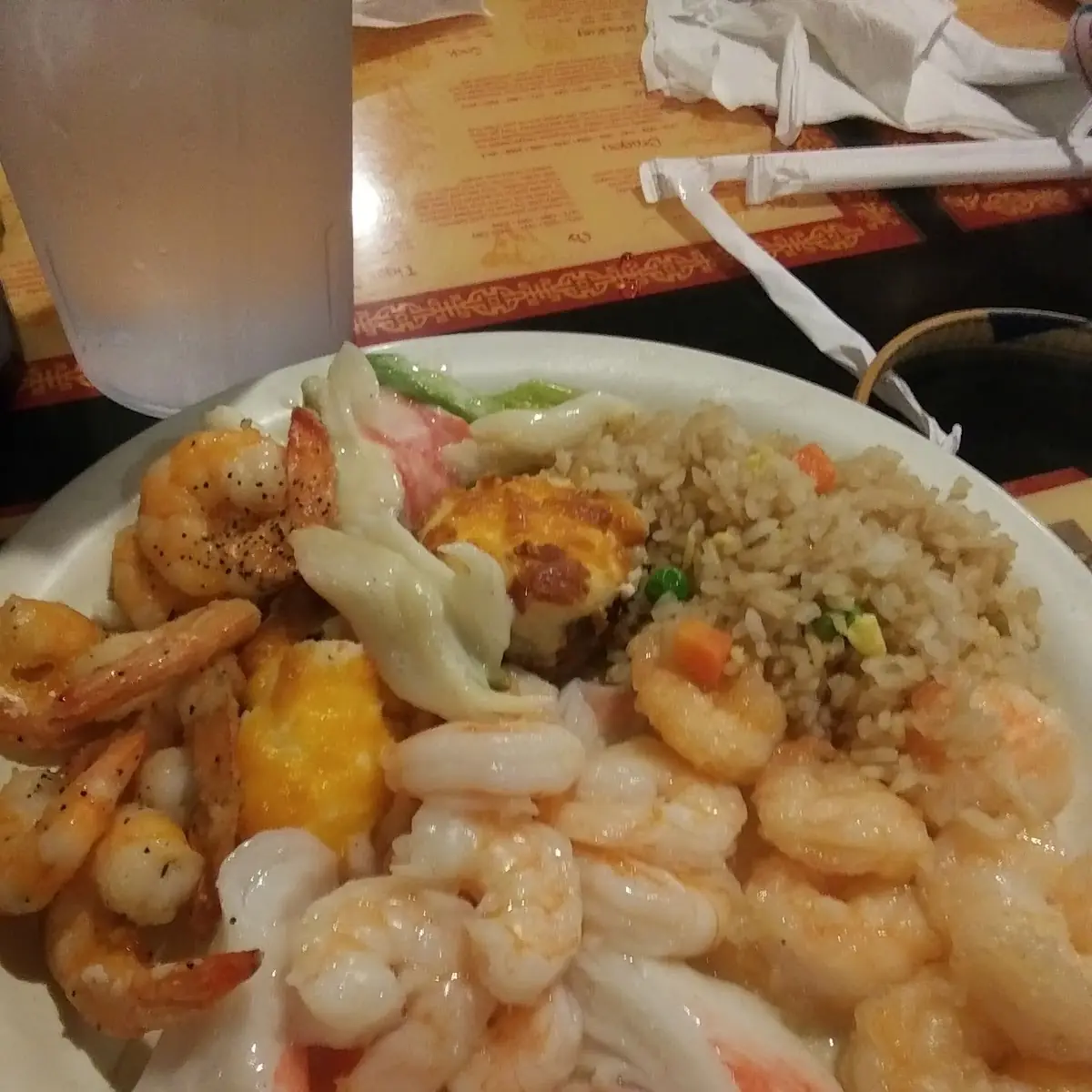 Mostly All the Shrimp Fried Rice