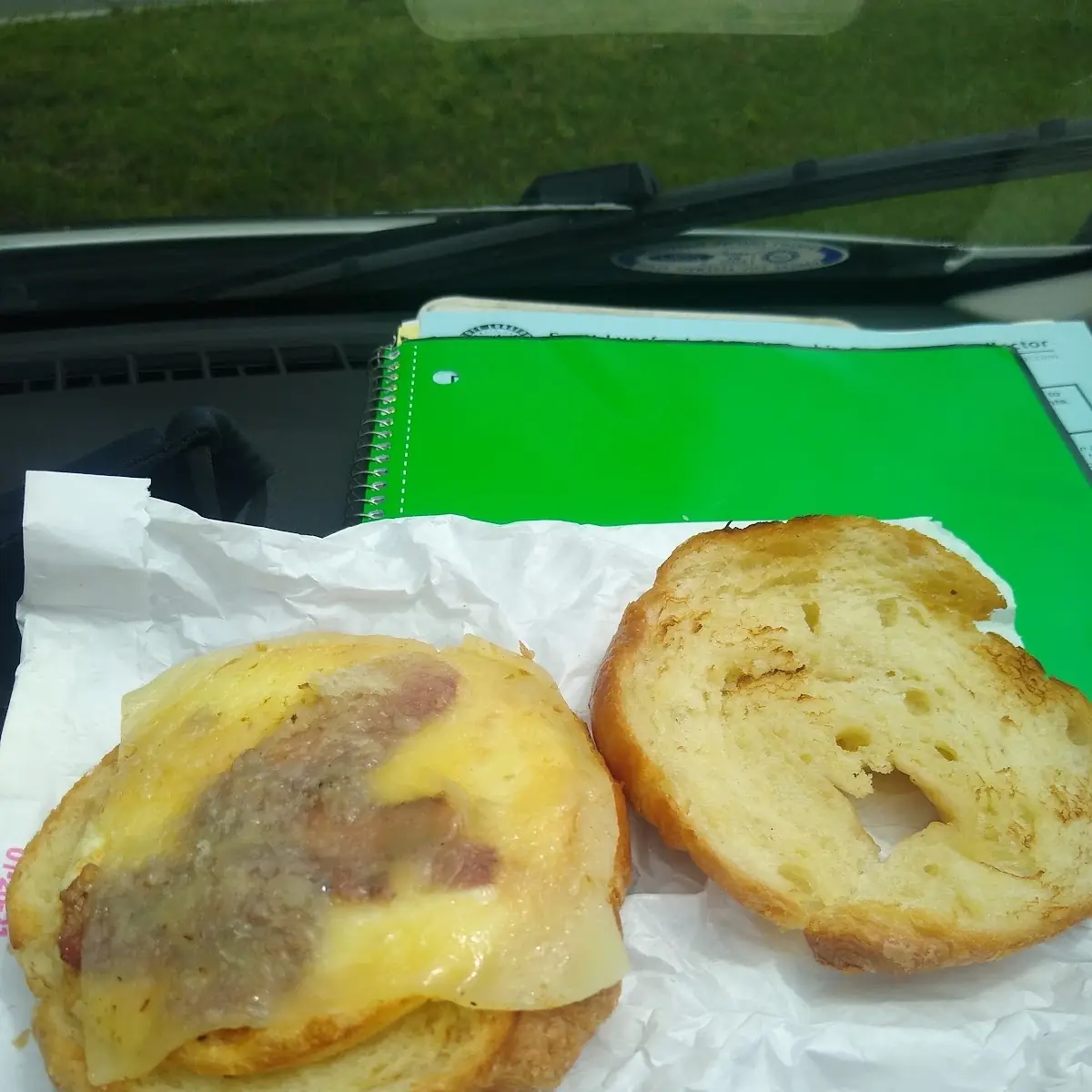 Maple Bacon Egg and Cheese Croissant