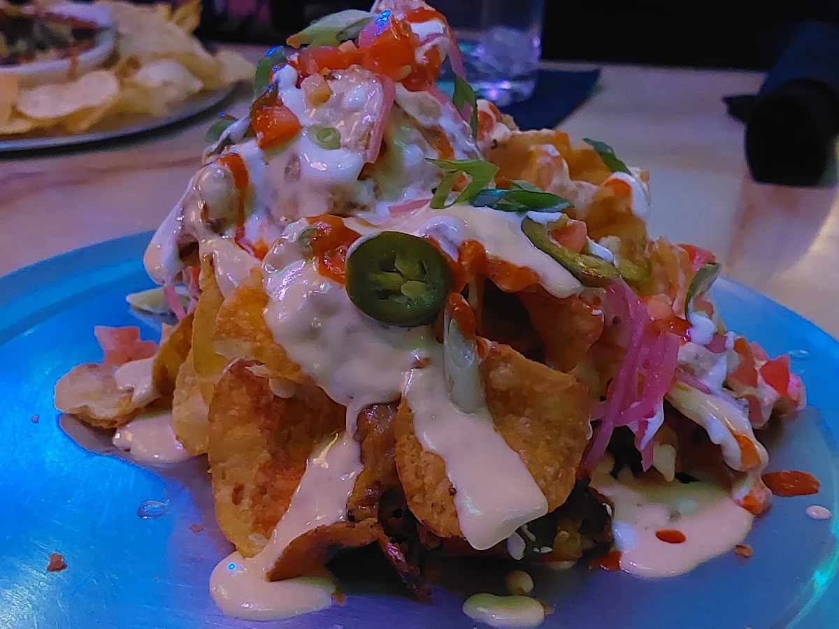 BBQ Chicken Nachos