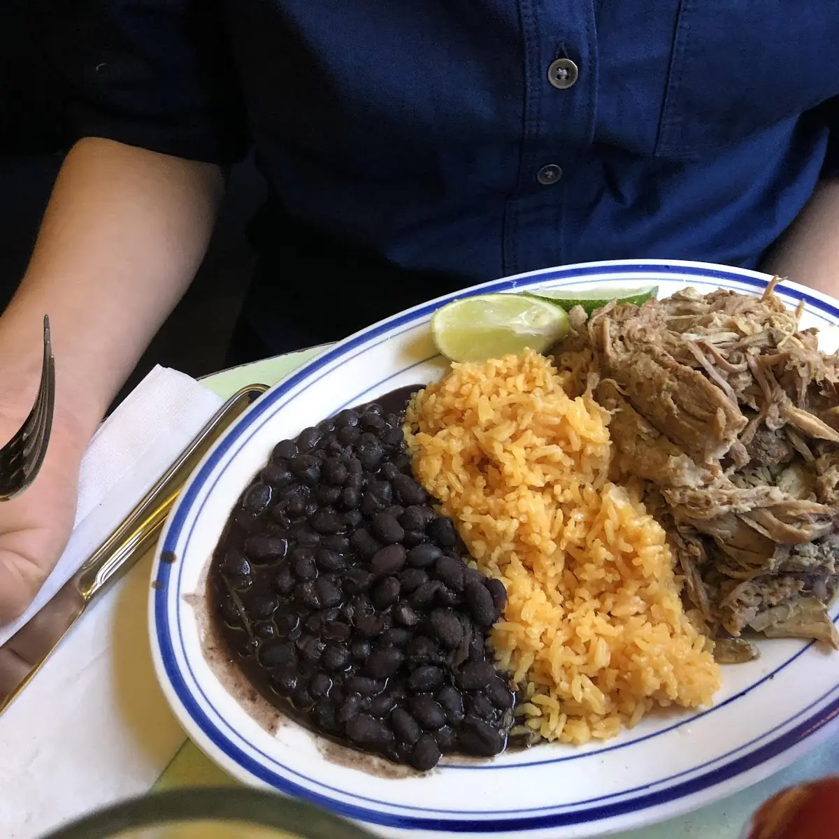 Tacos with Rice & Beans