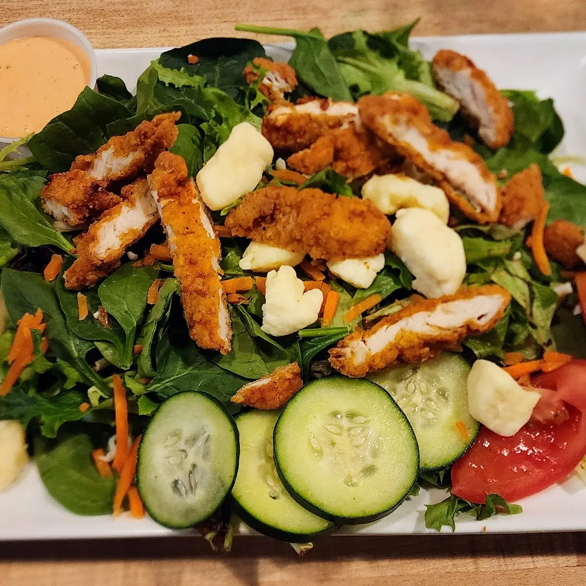 Crispy Chicken Salad