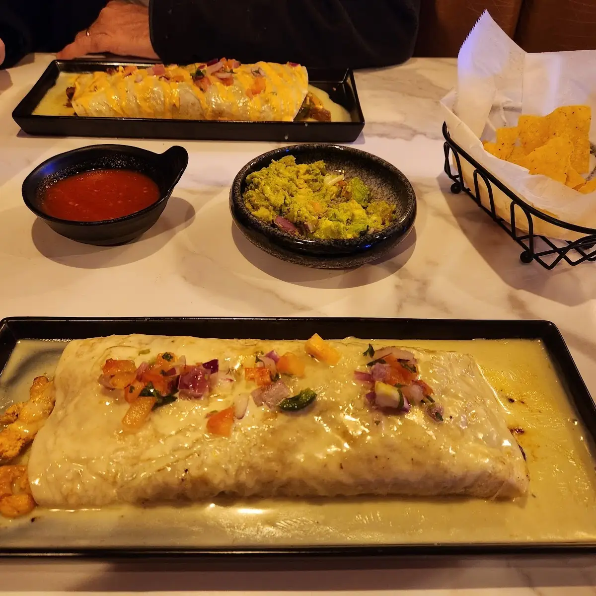 Chicken Fajita Burrito