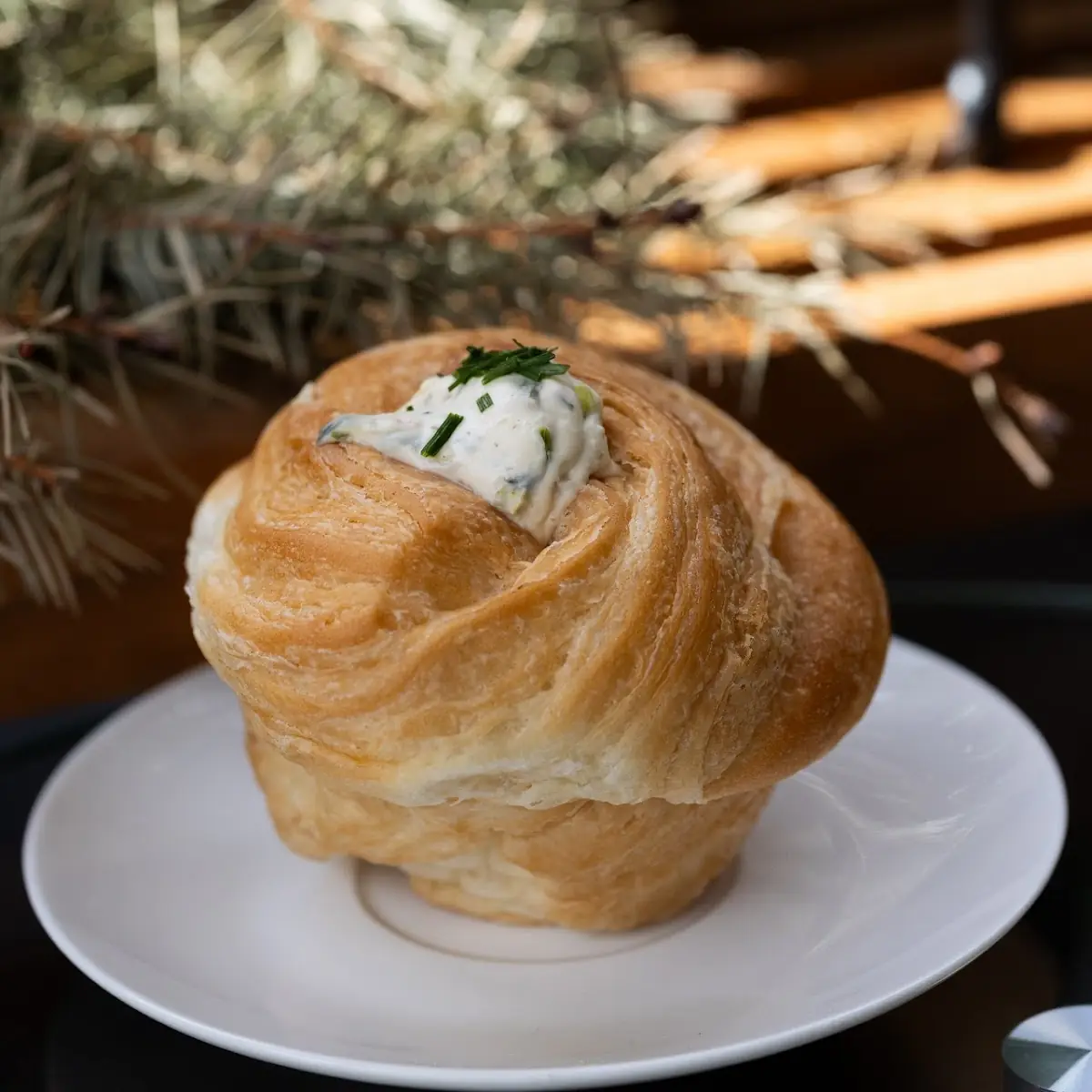 Spinach Dip Cruffin