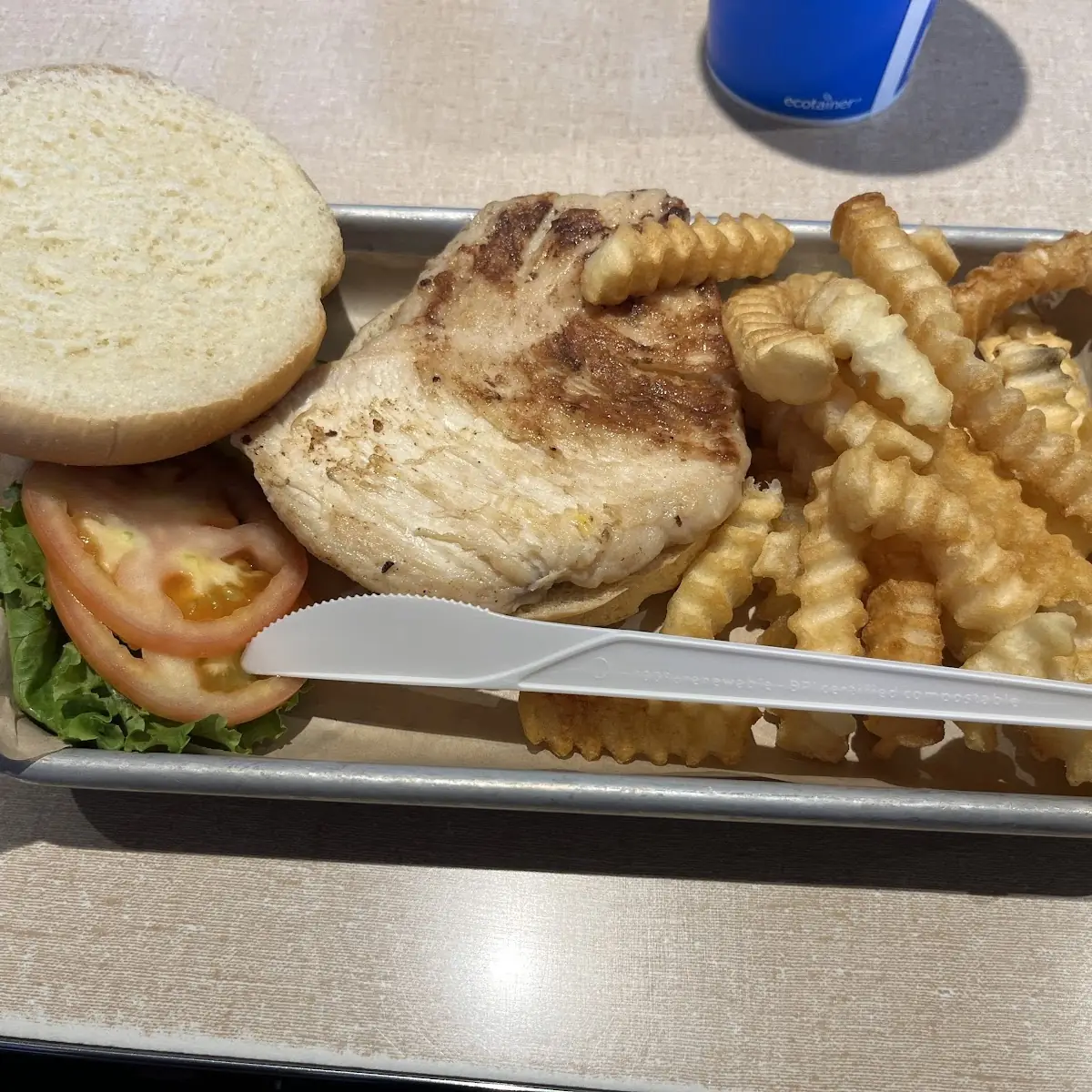 Chicken Sandwich Hamburger