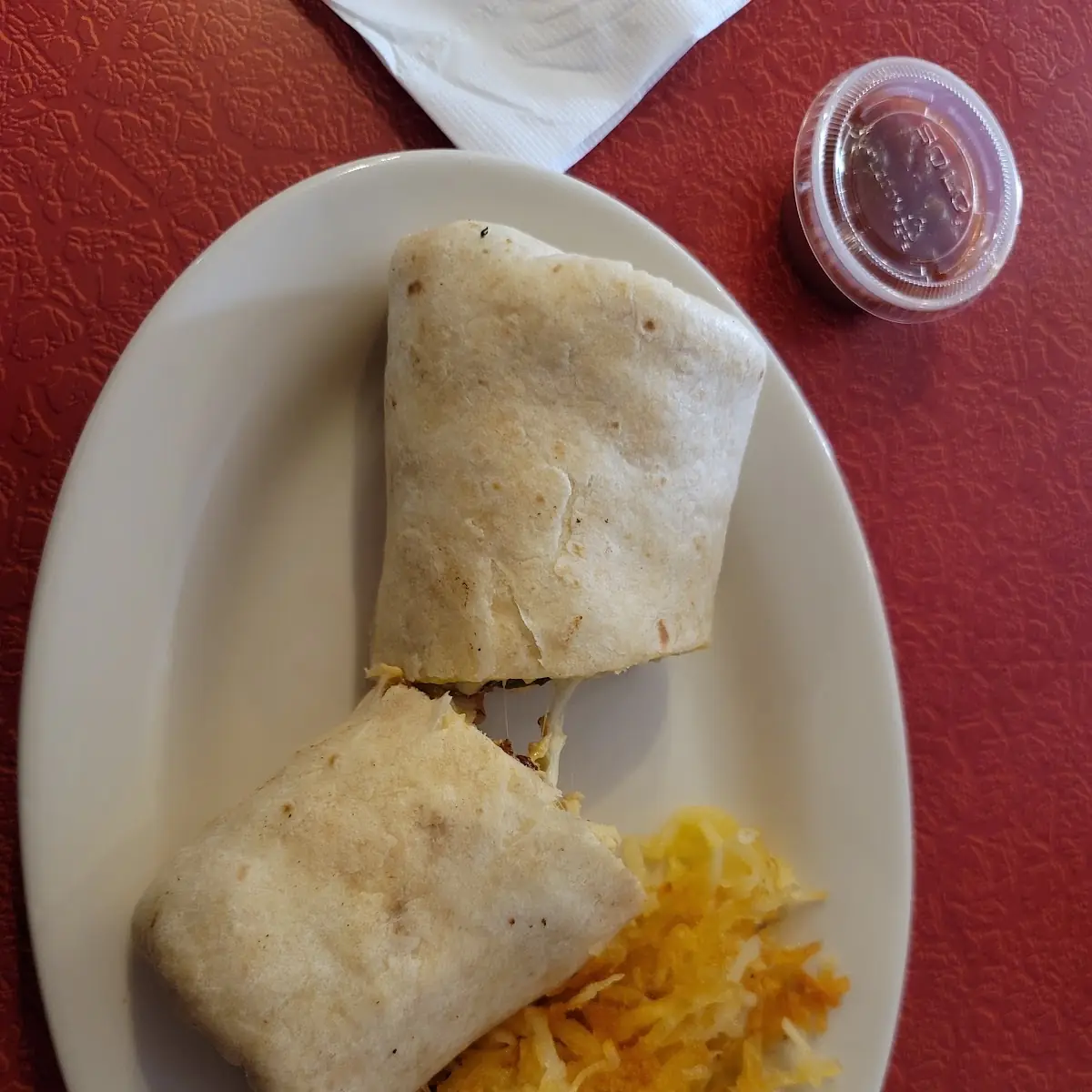 Chicken Breakfast Burrito