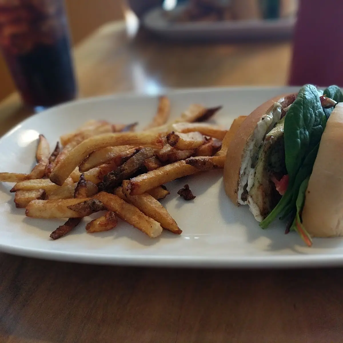 Grilled Chicken and Fries