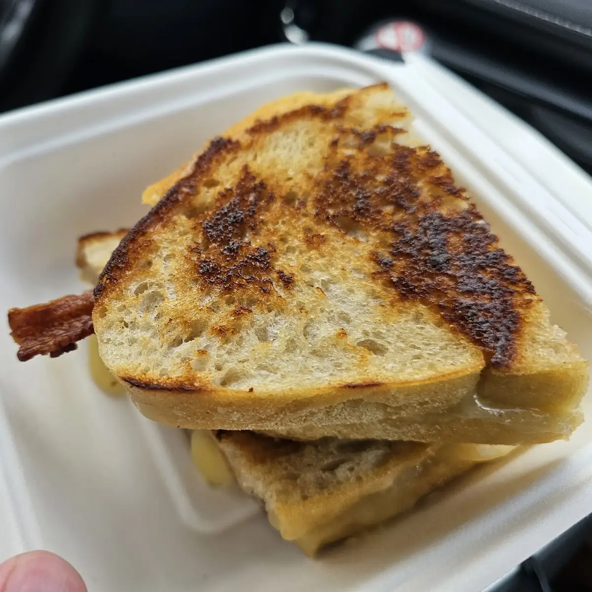 Grilled Cheese with Bacon