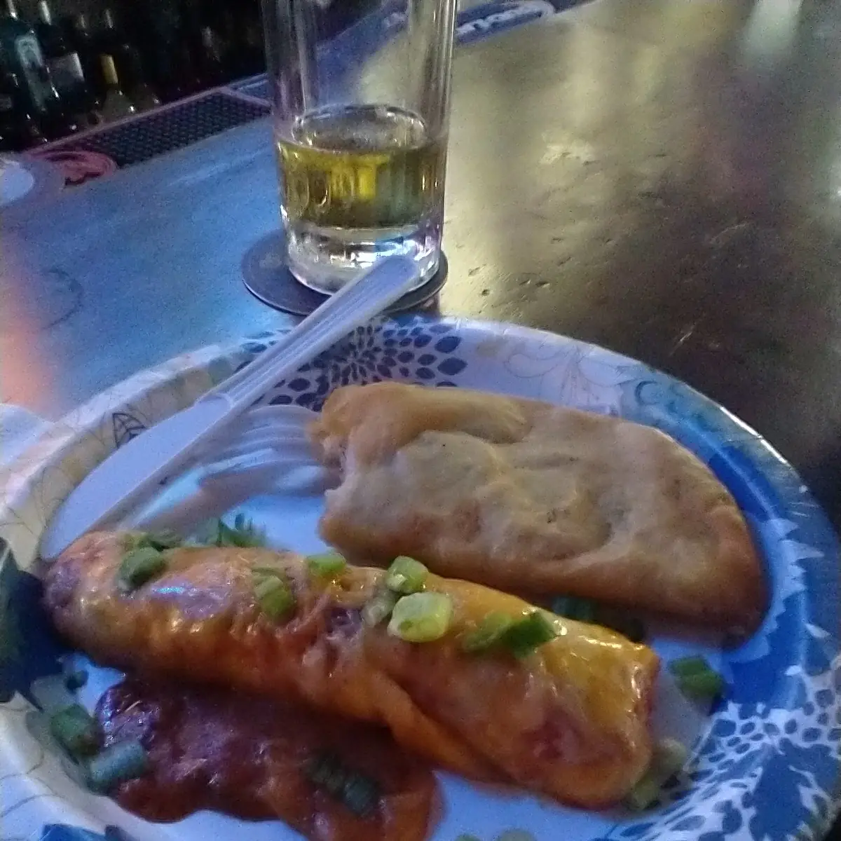 Fried Taco & Enchilada
