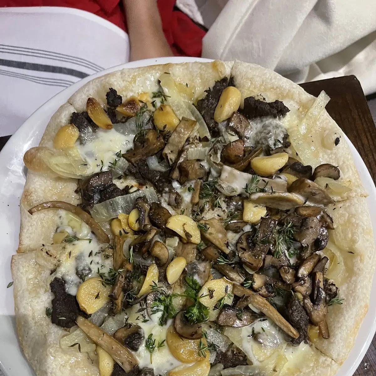 Wild Mushroom Pizza