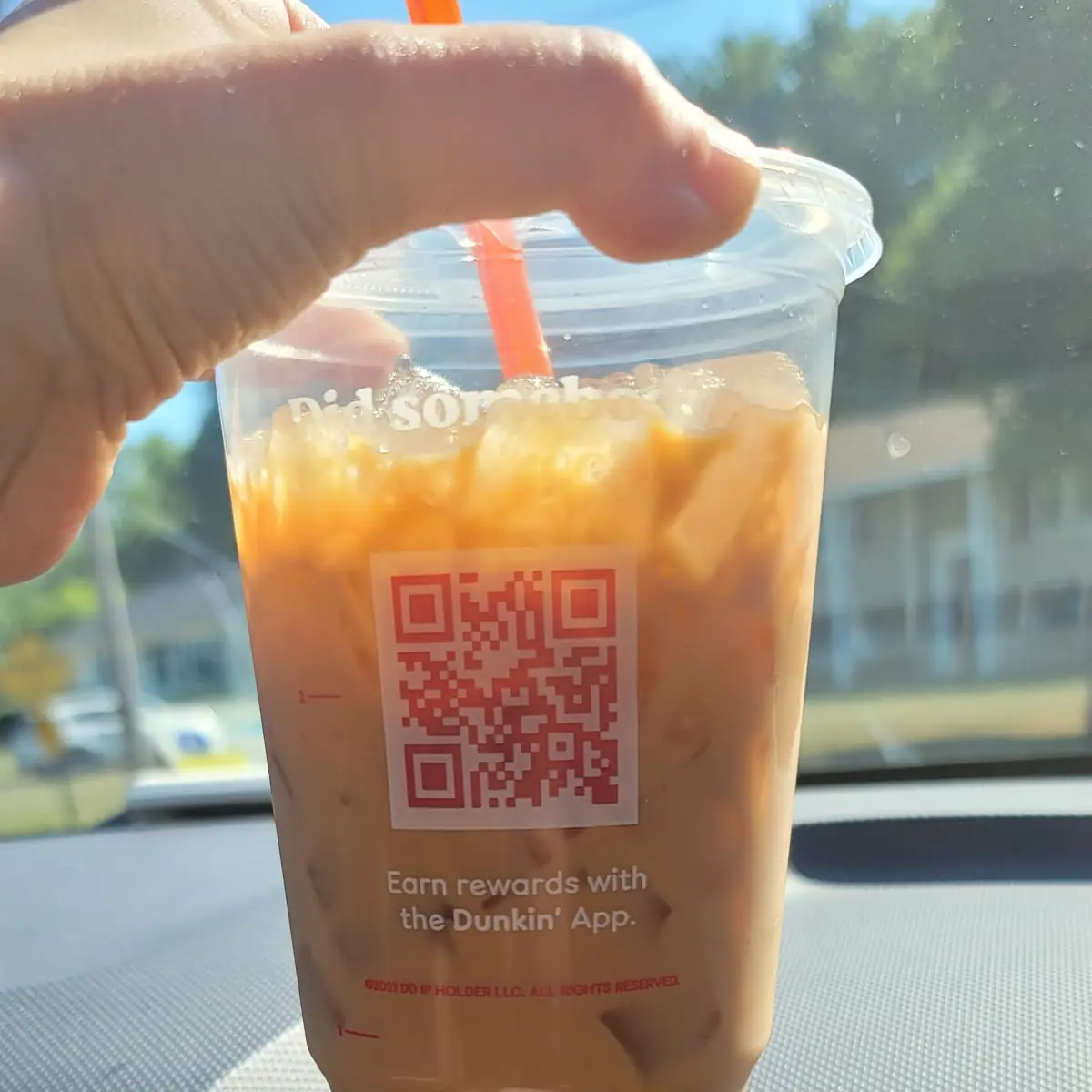 Iced Caramel Latte