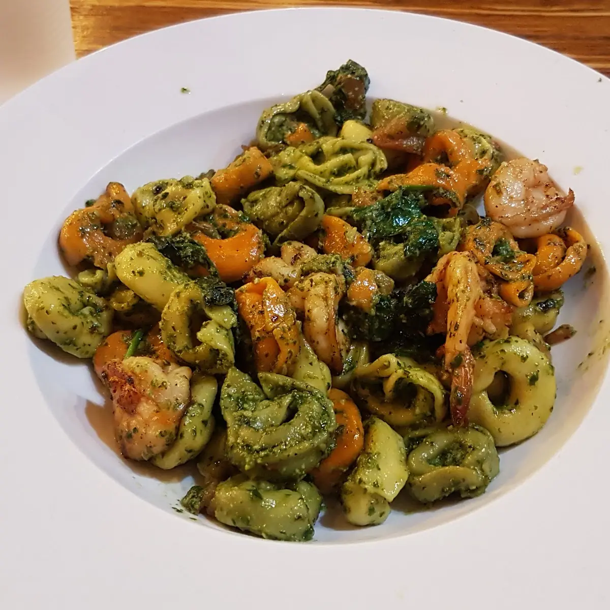 Cheese Tortellini Pesto Pasta
