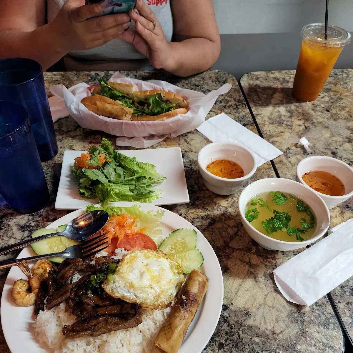 Com DAC Biet - Combination Rice Plate
