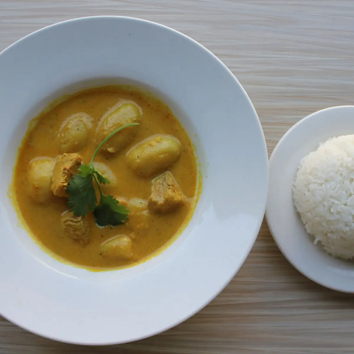 Chicken Curry with Rice Cơm CÀ RI GÀ