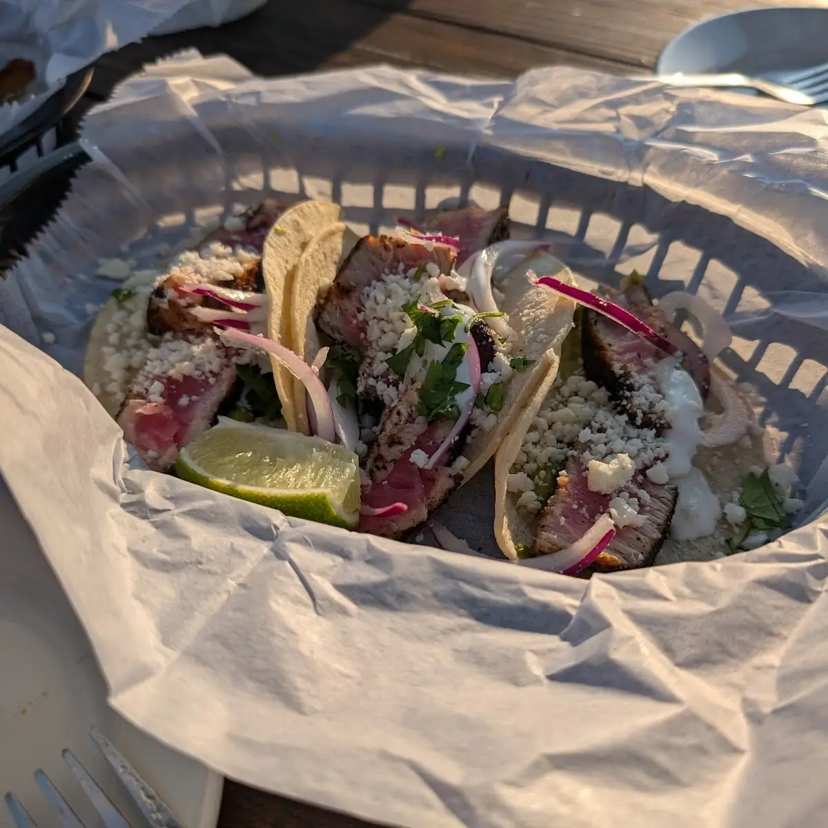 Achiote Chicken Taco