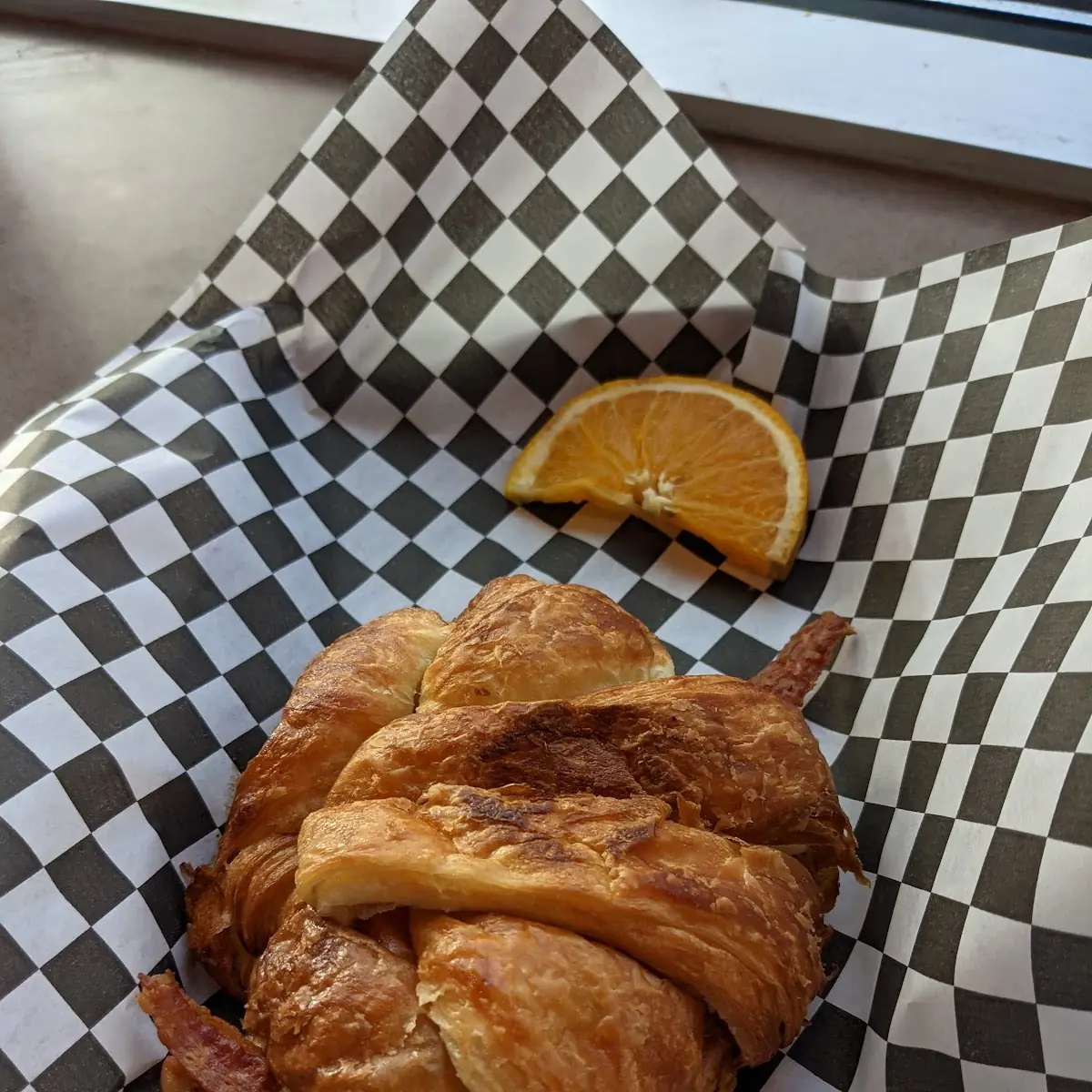 Croissant Egg & Cheese