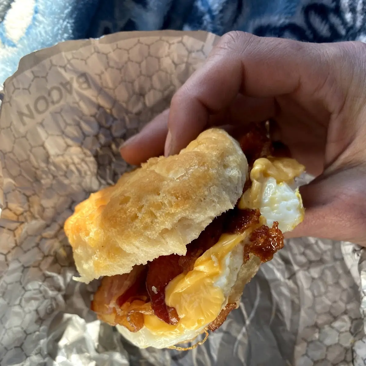 Bacon Egg Cheese Sandwich