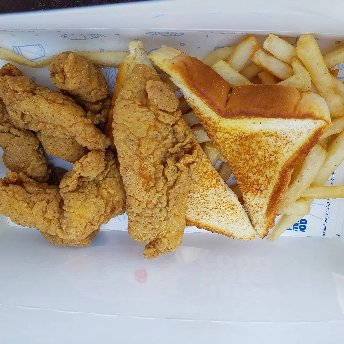 3pc Chicken Strips Basket
