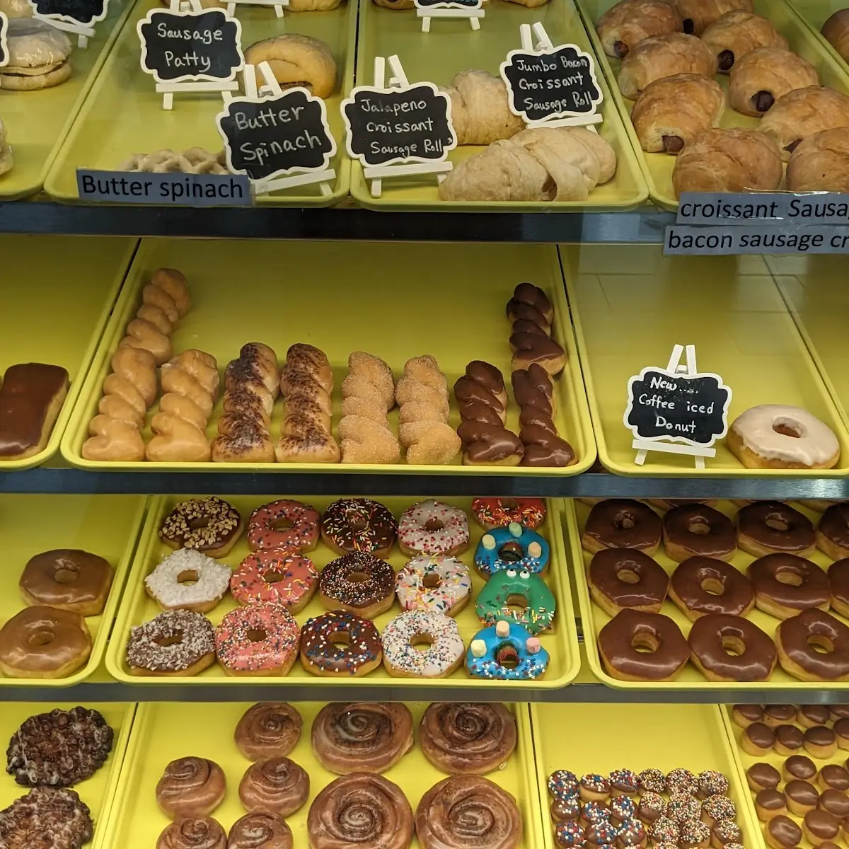 Long John & Filled Doughnut