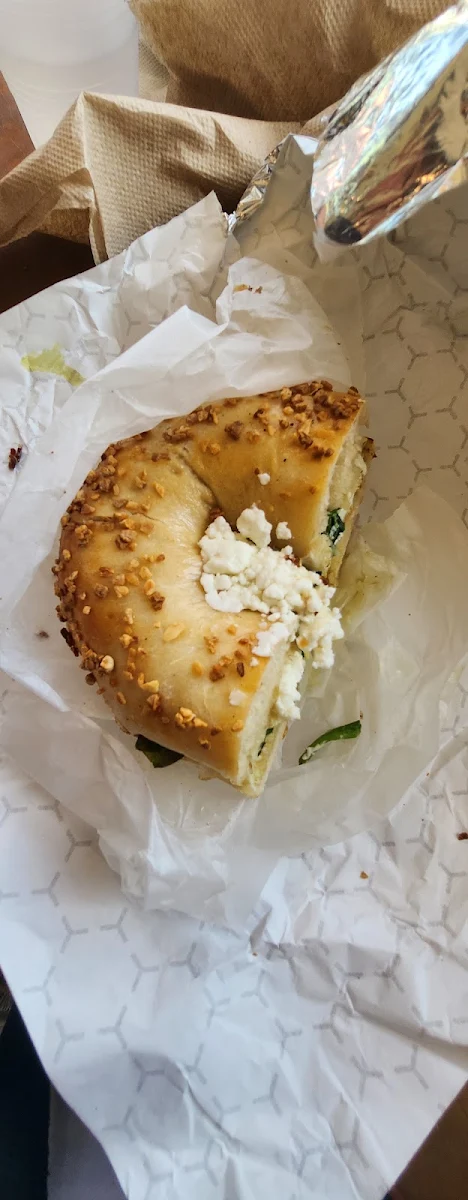 Egg White Spinach & Goat Cheese