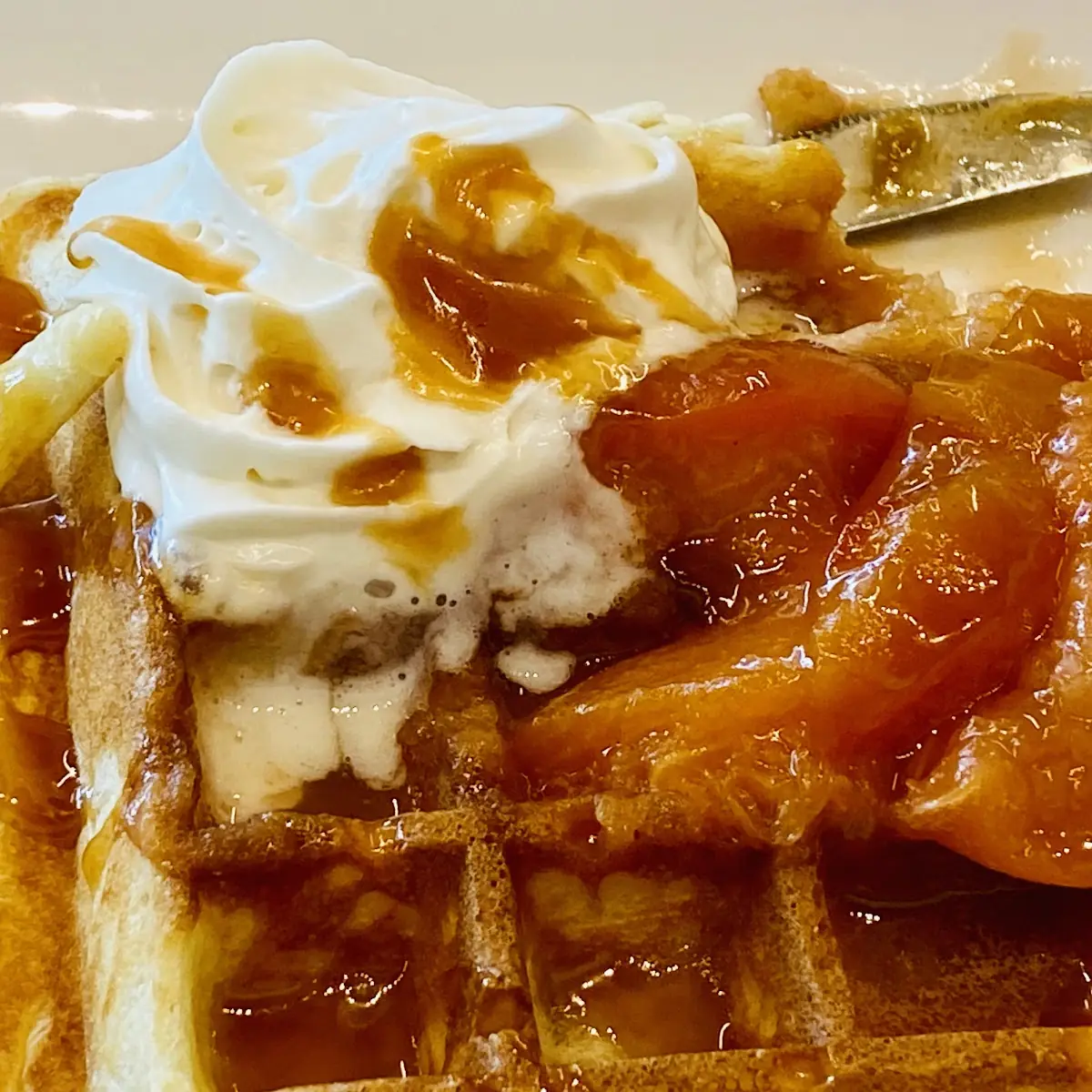 Carrot Cake Waffle