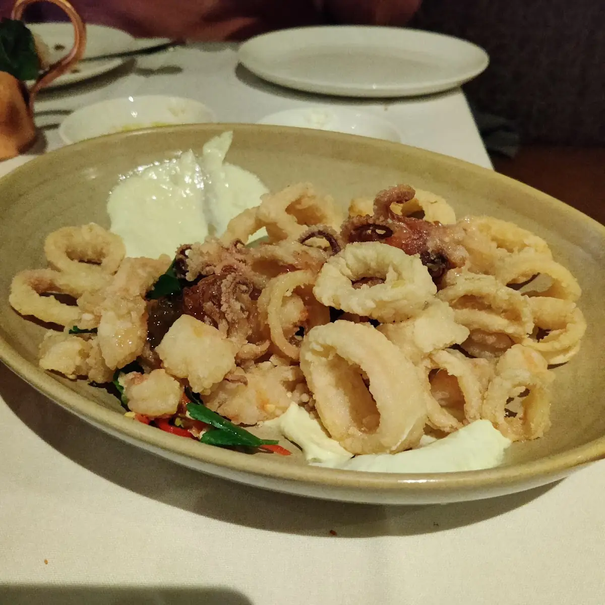 Crispy Calamari & Rock Shrimp