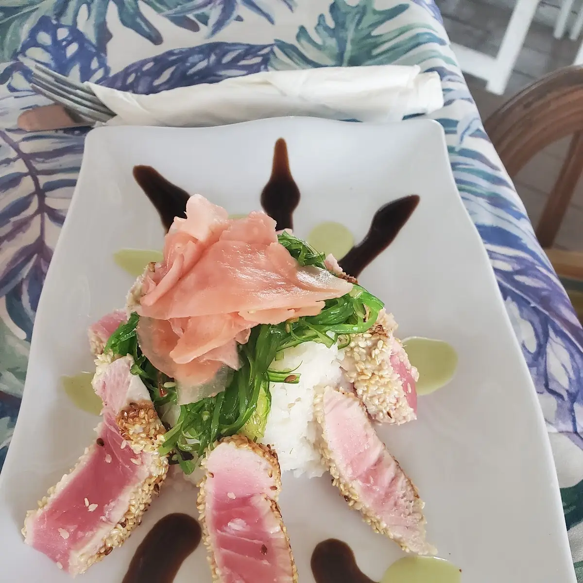 Sesame Tuna Appetizer
