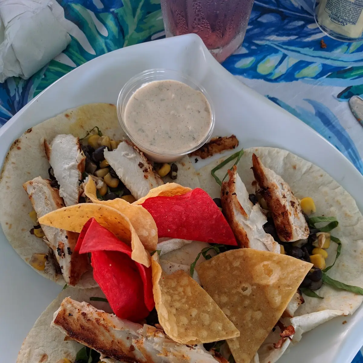 Wahoo Fish Tacos