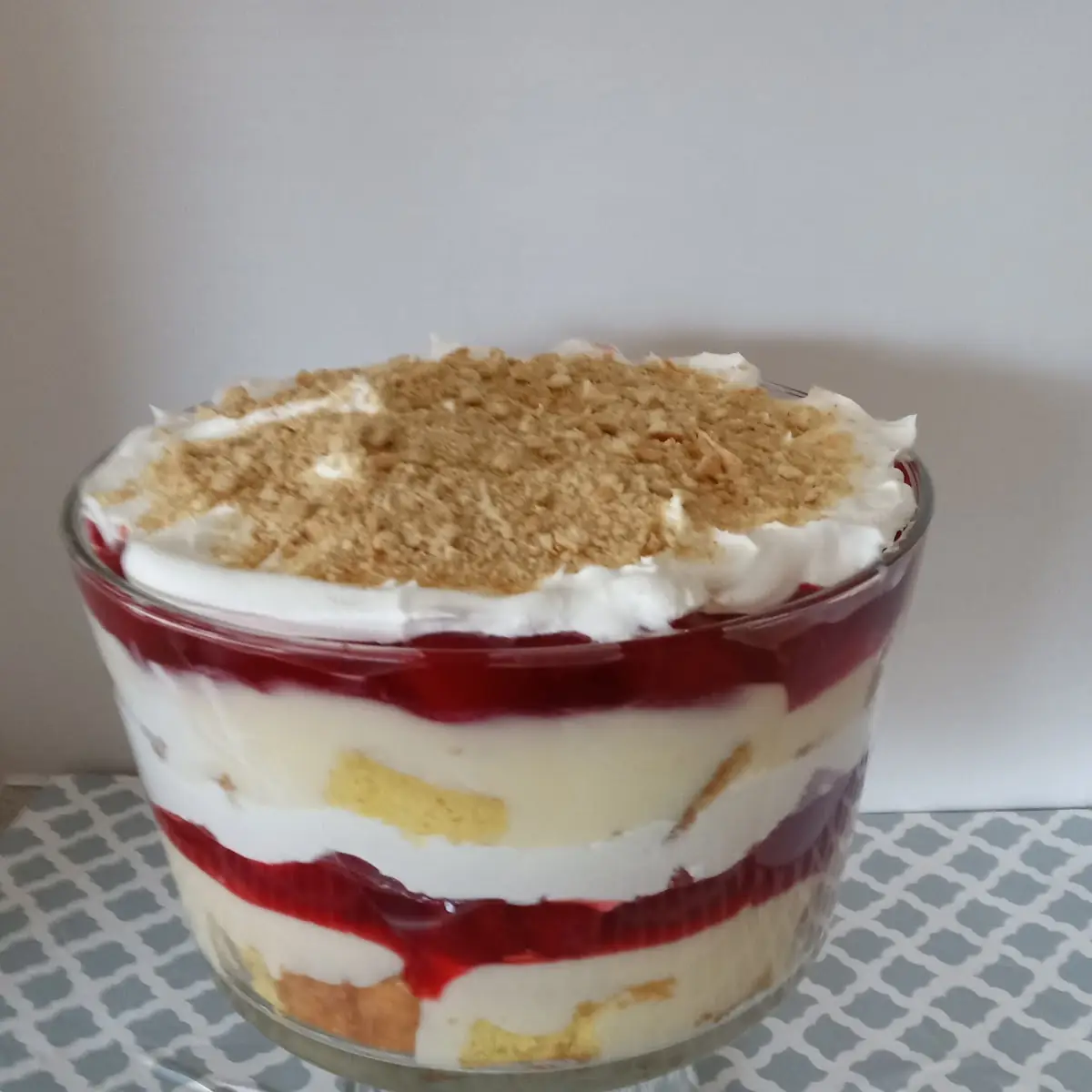 Strawberry Cheesecake Trifle