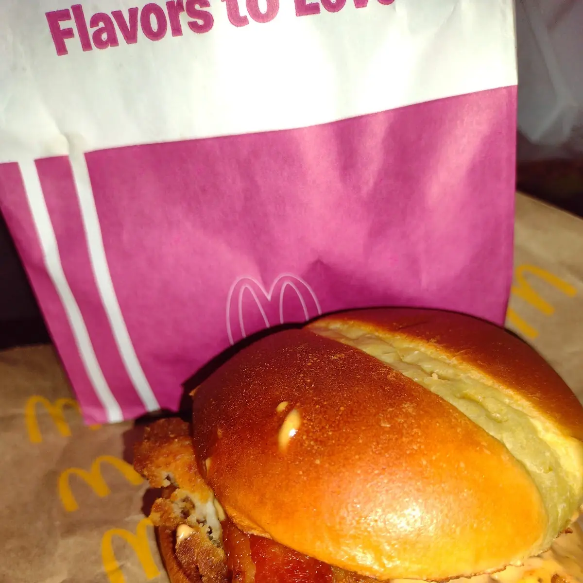 Bacon Cajun Chicken Sandwich