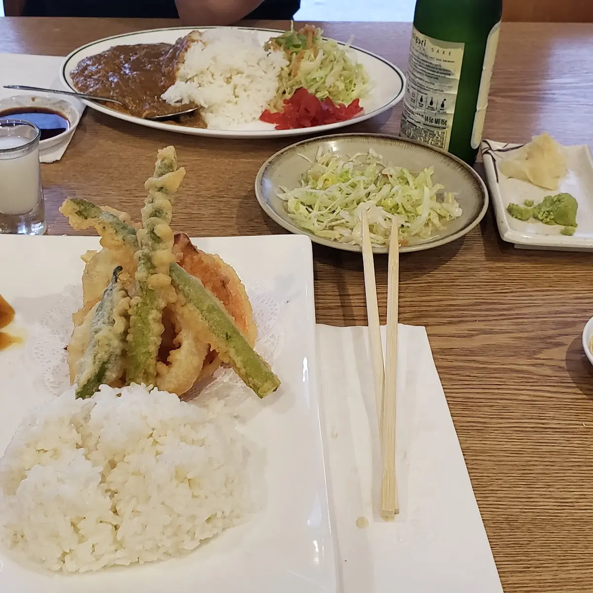 Chicken Teriyaki & Mixed Tempura