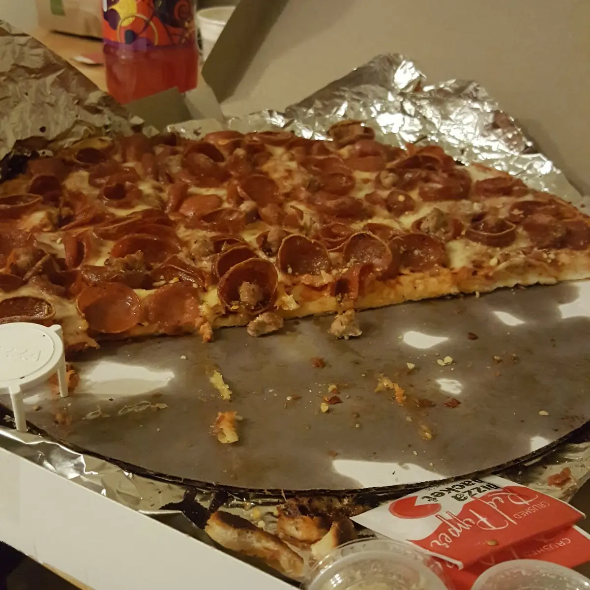 Cheese and Red Pepper Flakes