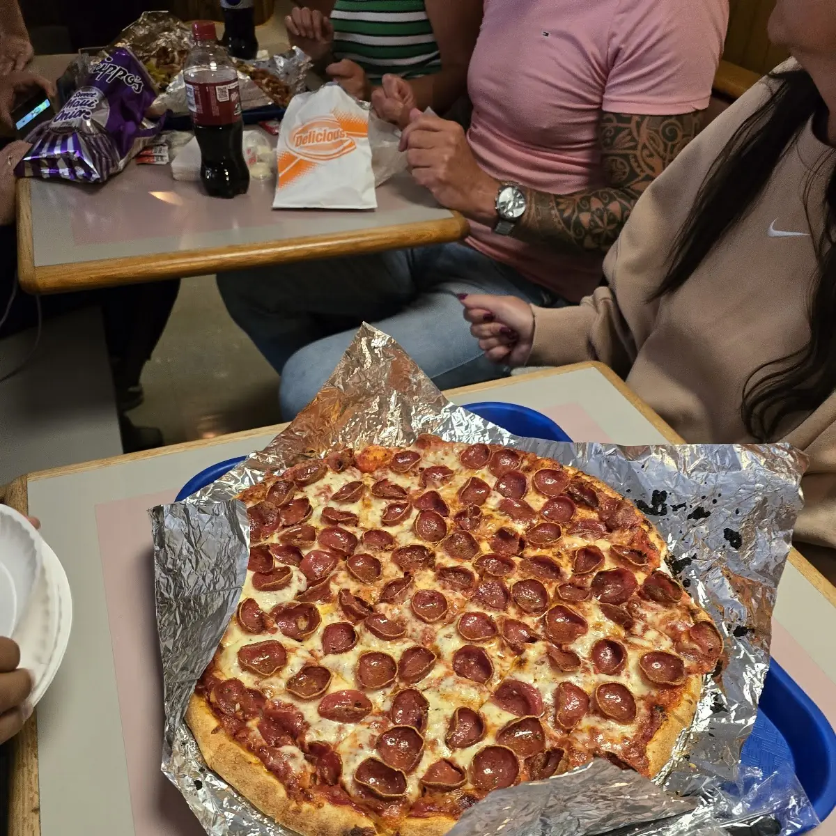 Jumbo Pepperoni Pizza Crispy