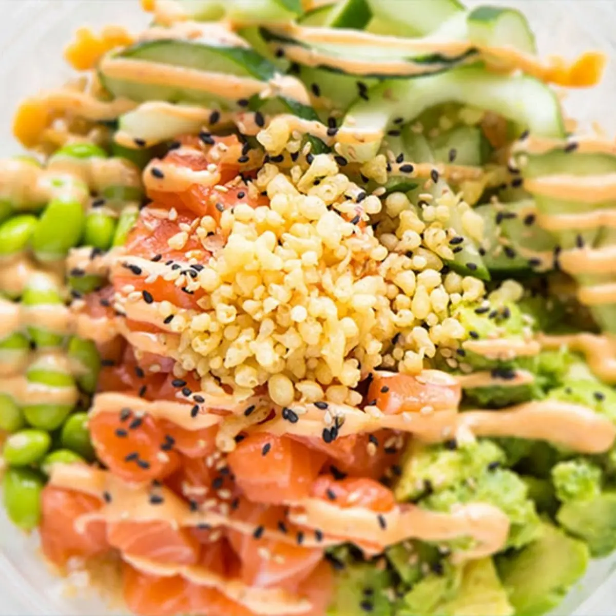 Salmon and Tuna Poke