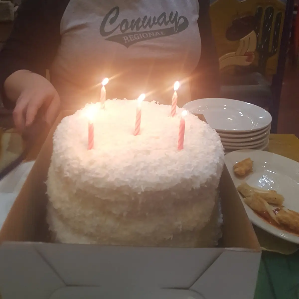 Coconut Birthday Cake