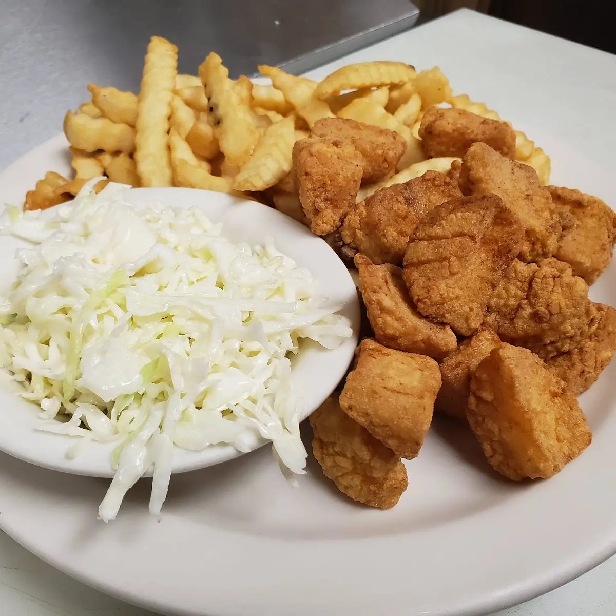 Fried Scallop Dinner