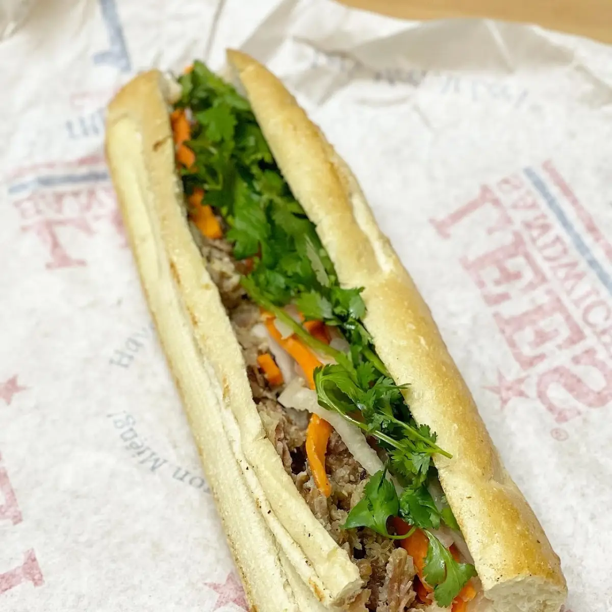 Lee's Club Baguette Sandwich