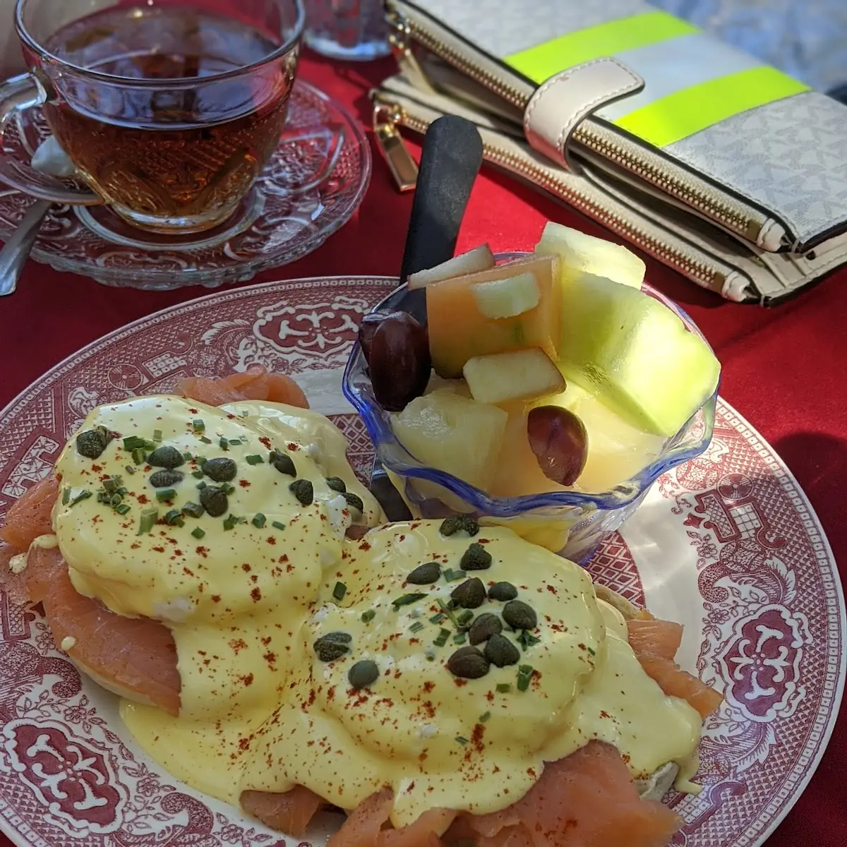 Smoked Salmon Eggs Benedict