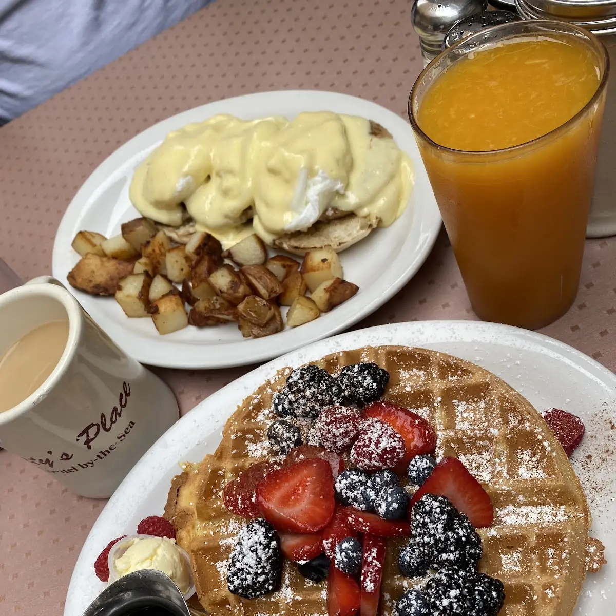 Mixed Berries Belgian Waffle