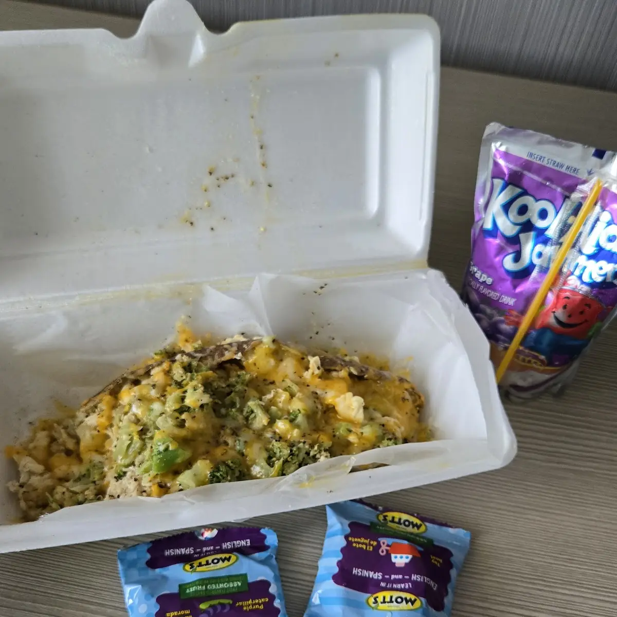 Grilled Chicken Broccoli and Cheese Kids