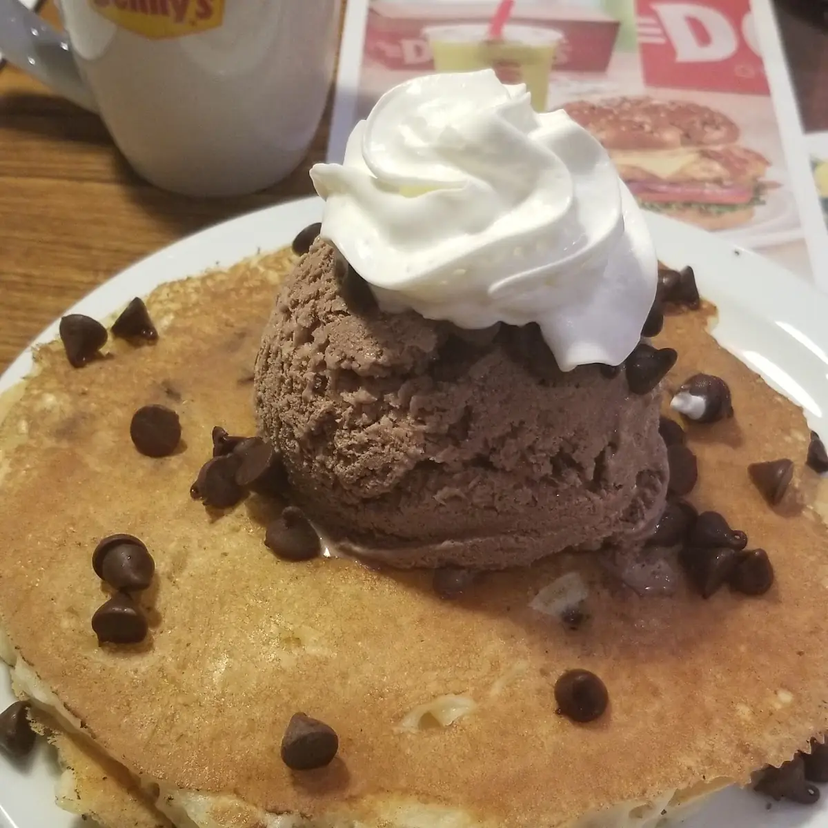 Jr Chocolate Chip Pancakes