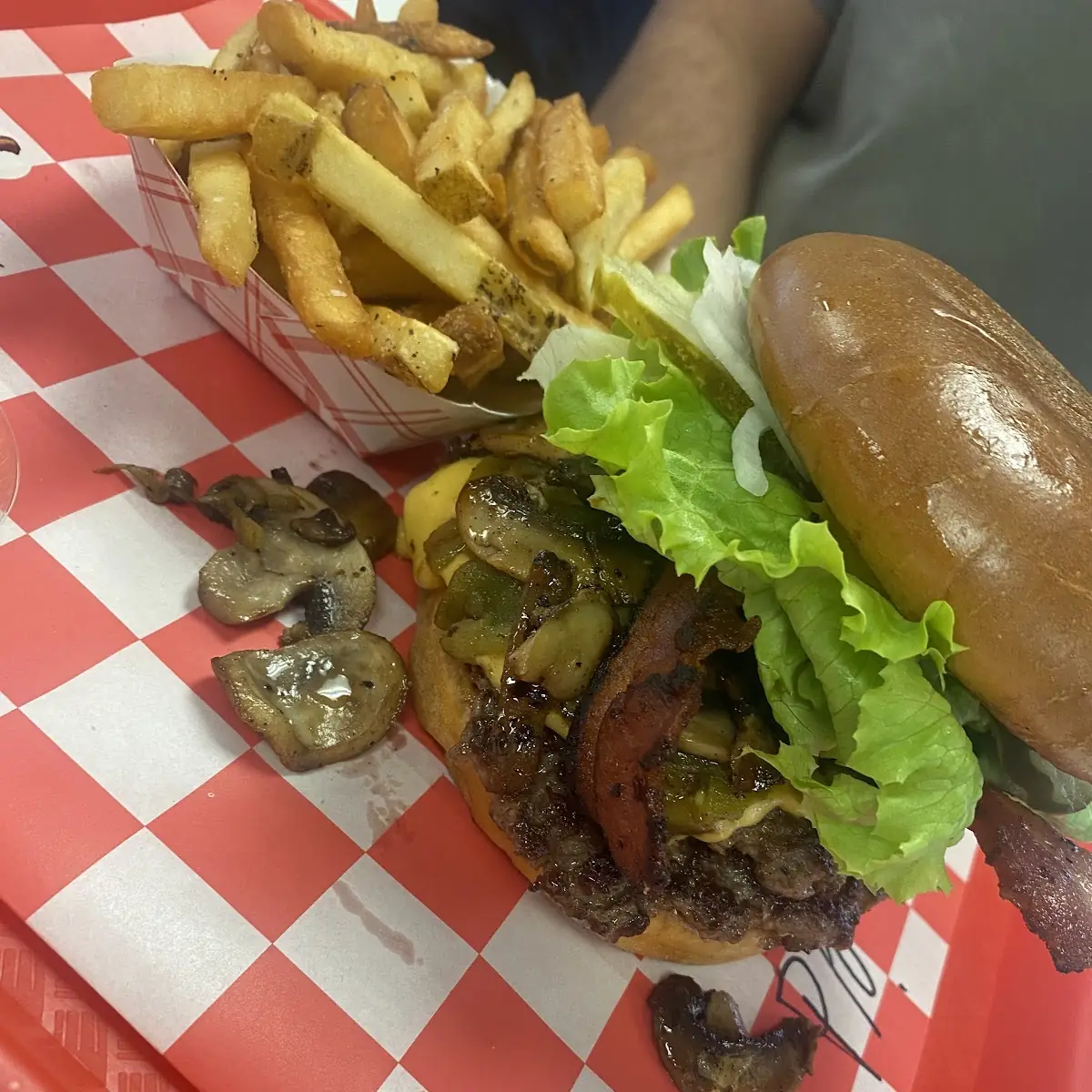 Bacon Double Cheeseburger