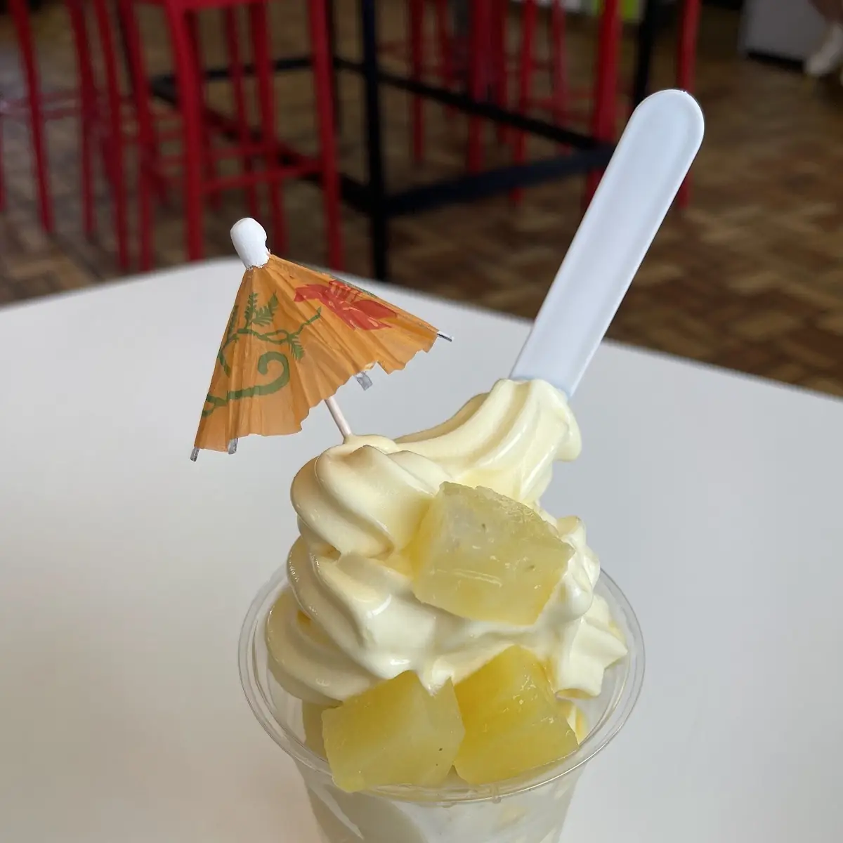 Hawaiian Pineapple Soft Serve