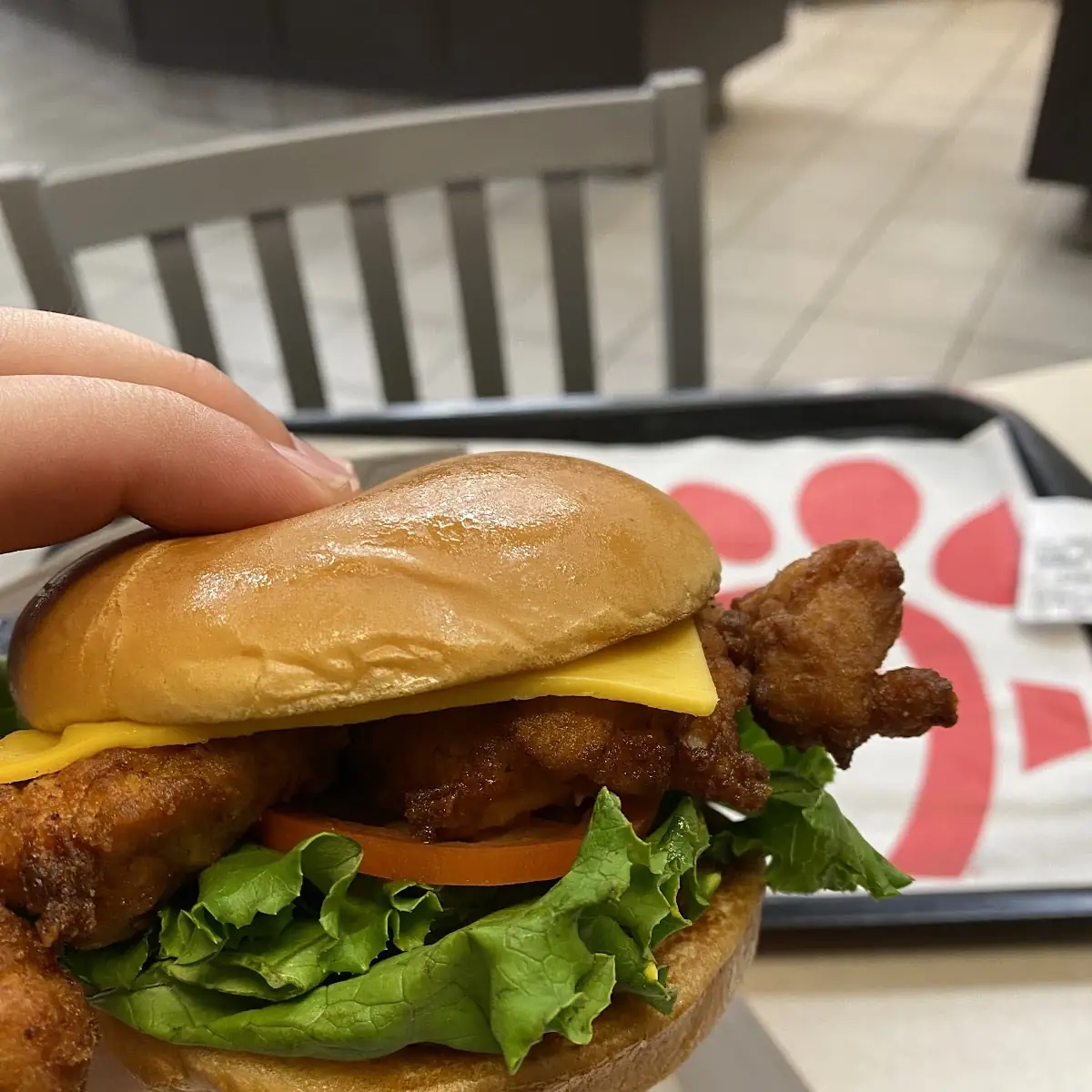 Deluxe Fried Chicken Sandwich