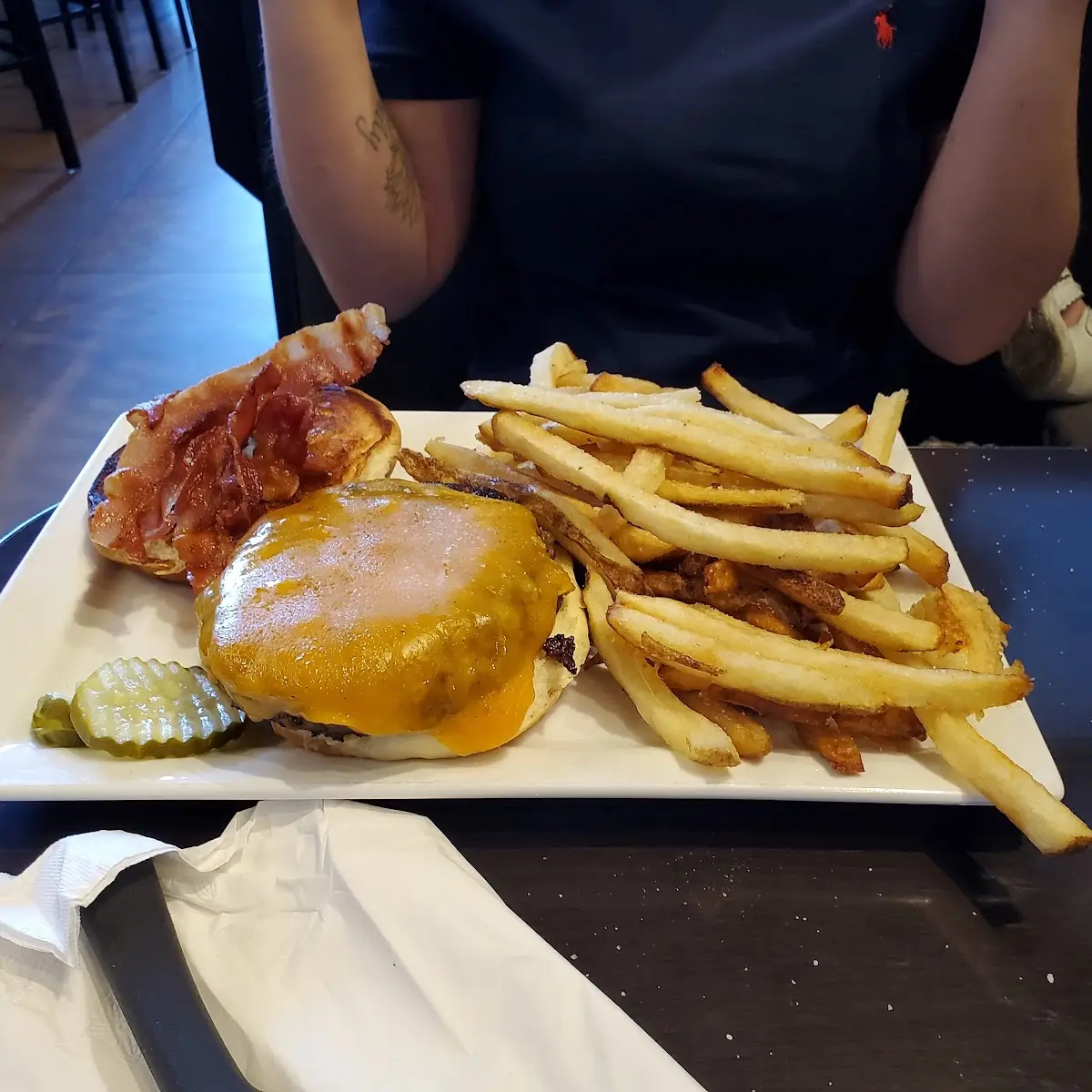 Bacon Cheddar Burger