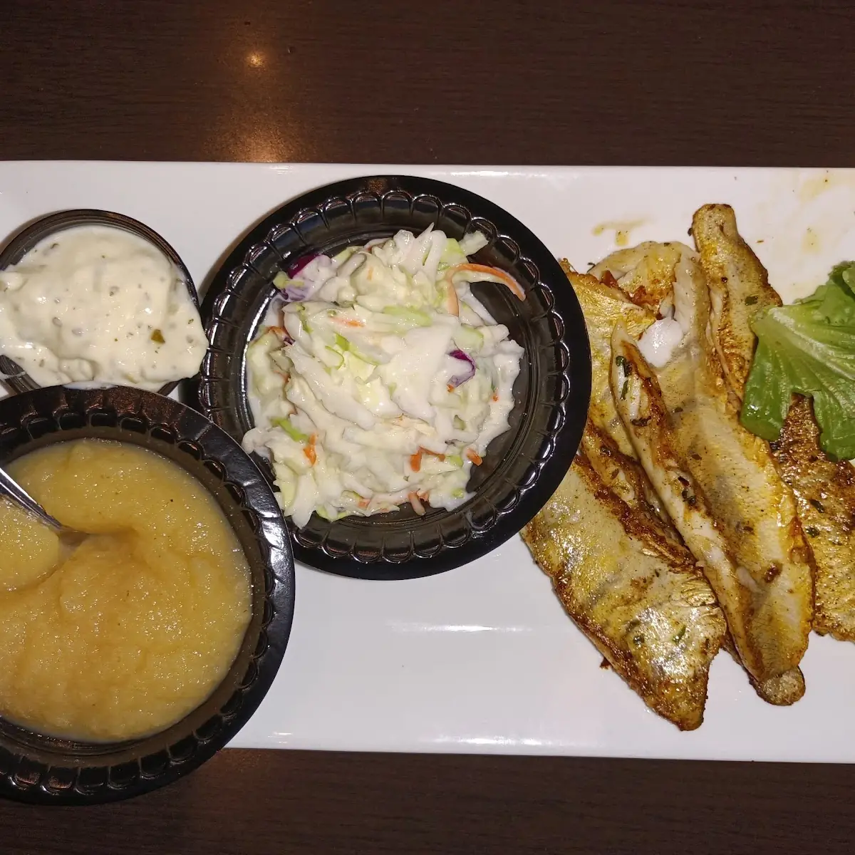 Perch Dinner Gyro Platter