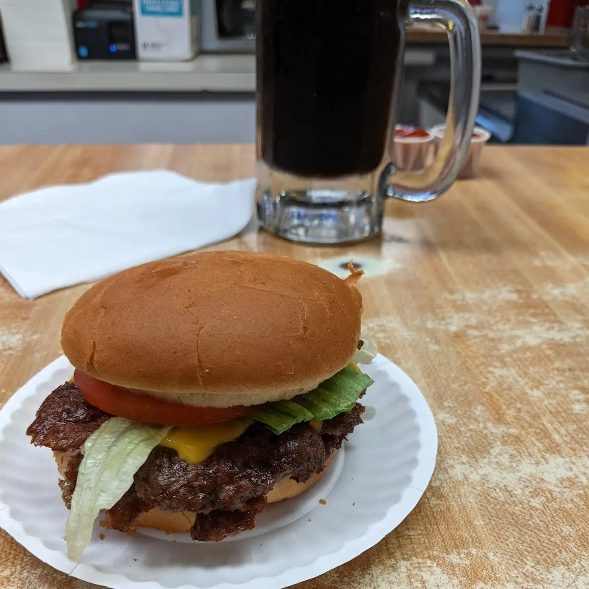Double Cheeseburger Large Fries