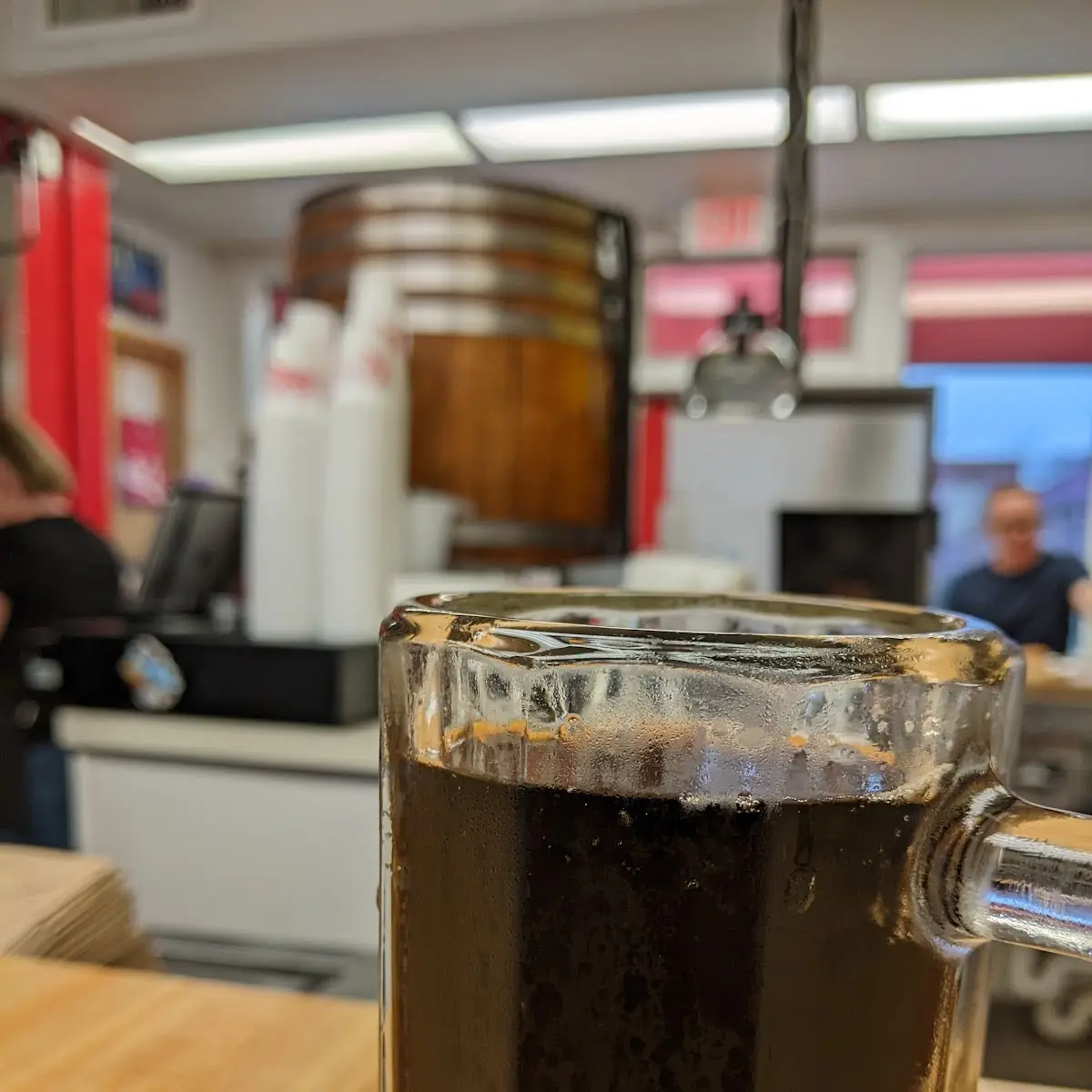 Large Root Beer Float