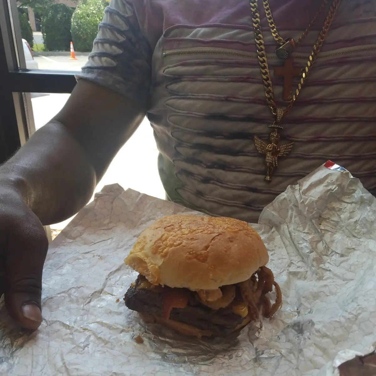 Dave's Double Bacon Burger Combo
