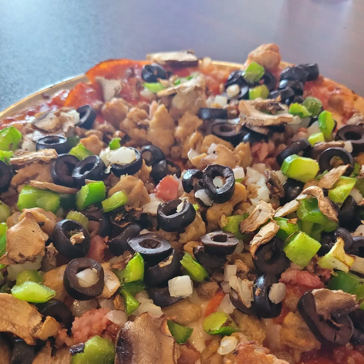 Gluten-Free Supreme Pizza
